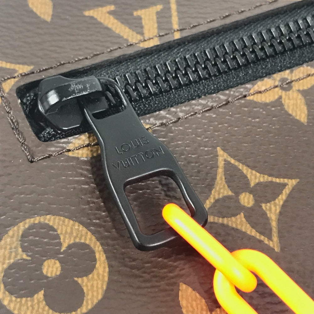 LOUIS VUITTON M44484 モノグラムソーラーレイ ポシェット・A4 カバン セカンドバッグ ポーチ チェーン クラッチバッグ モノグラムキャンバス ユニセックス ブラウン