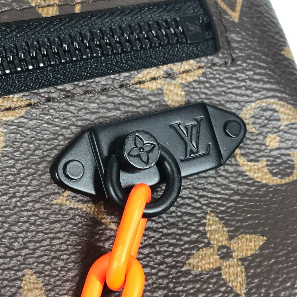 LOUIS VUITTON M44484 モノグラムソーラーレイ ポシェット・A4 カバン セカンドバッグ ポーチ チェーン クラッチバッグ モノグラムキャンバス ユニセックス ブラウン