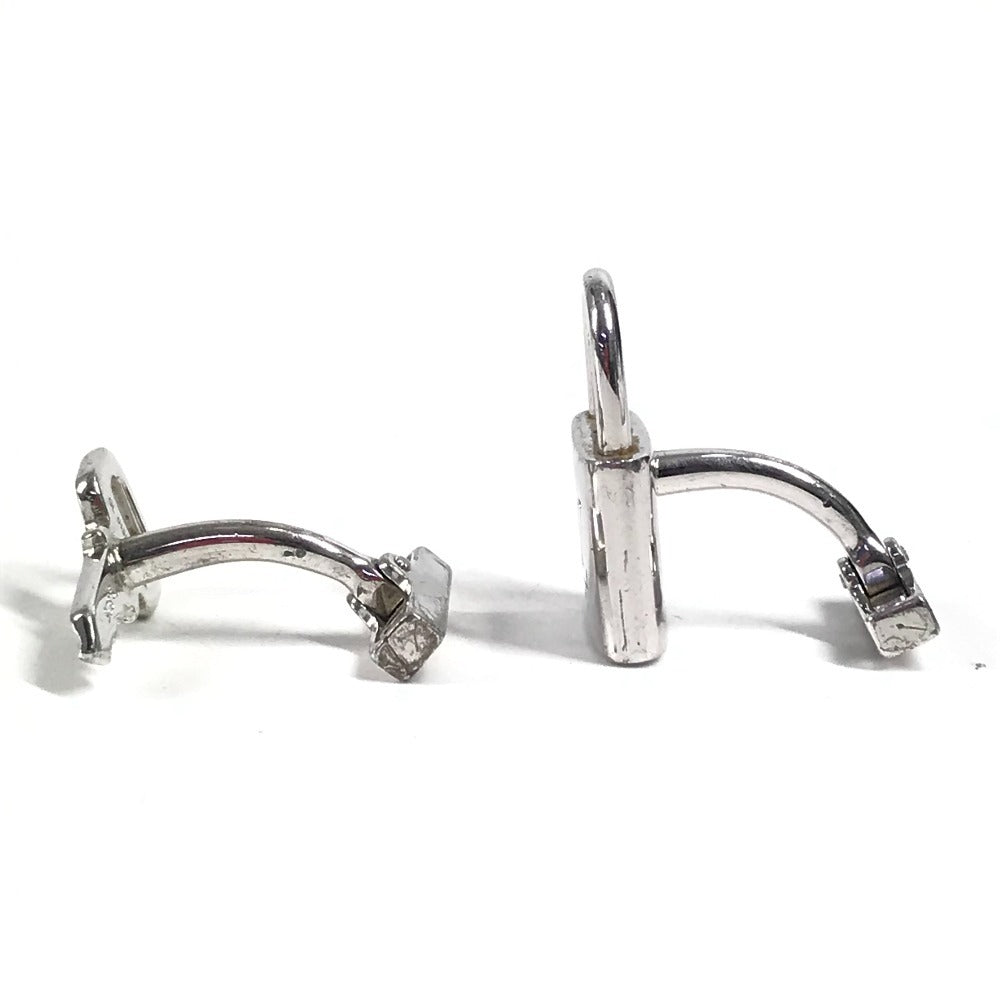 LOUIS VUITTON M64600 ダミエケース付き ブトン ドゥ マンシェット・カデナ エ クレ アクセサリー カフス AG925 メンズ シルバー