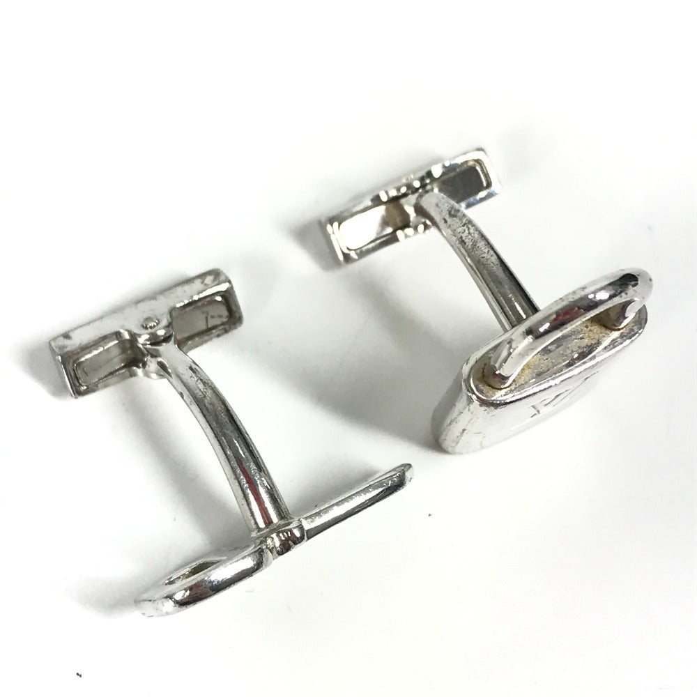 LOUIS VUITTON M64600 ダミエケース付き ブトン ドゥ マンシェット・カデナ エ クレ アクセサリー カフス AG925 メンズ シルバー