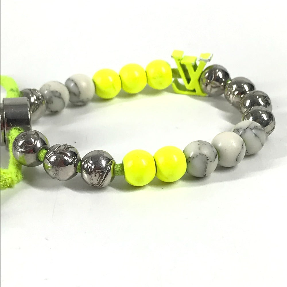 LOUIS VUITTON M00510 ブラスレ モノグラム ビーズ バングル アクセサリー ブレスレット メタル レディース イエロー