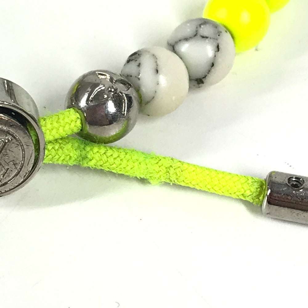LOUIS VUITTON M00510 ブラスレ モノグラム ビーズ バングル アクセサリー ブレスレット メタル レディース イエロー
