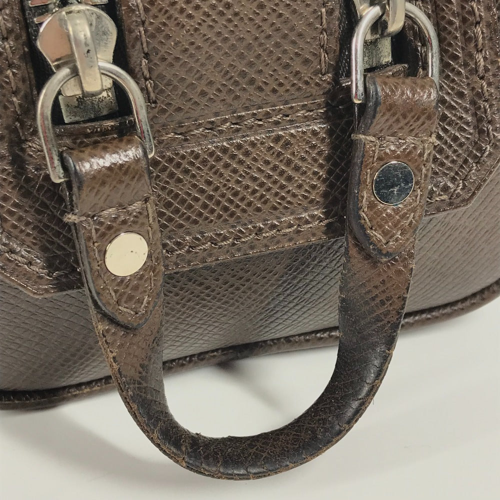 LOUIS VUITTON M32498 タイガ トゥルース イヴァン カバン セカンドバッグ ポーチ 持ち手つき セカンドバッグ タイガレザー ユニセックス グリズリ ブラウン