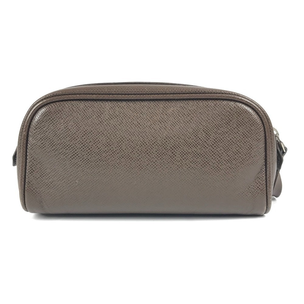 LOUIS VUITTON M32498 タイガ トゥルース イヴァン カバン セカンドバッグ ポーチ 持ち手つき セカンドバッグ タイガレザー ユニセックス グリズリ ブラウン