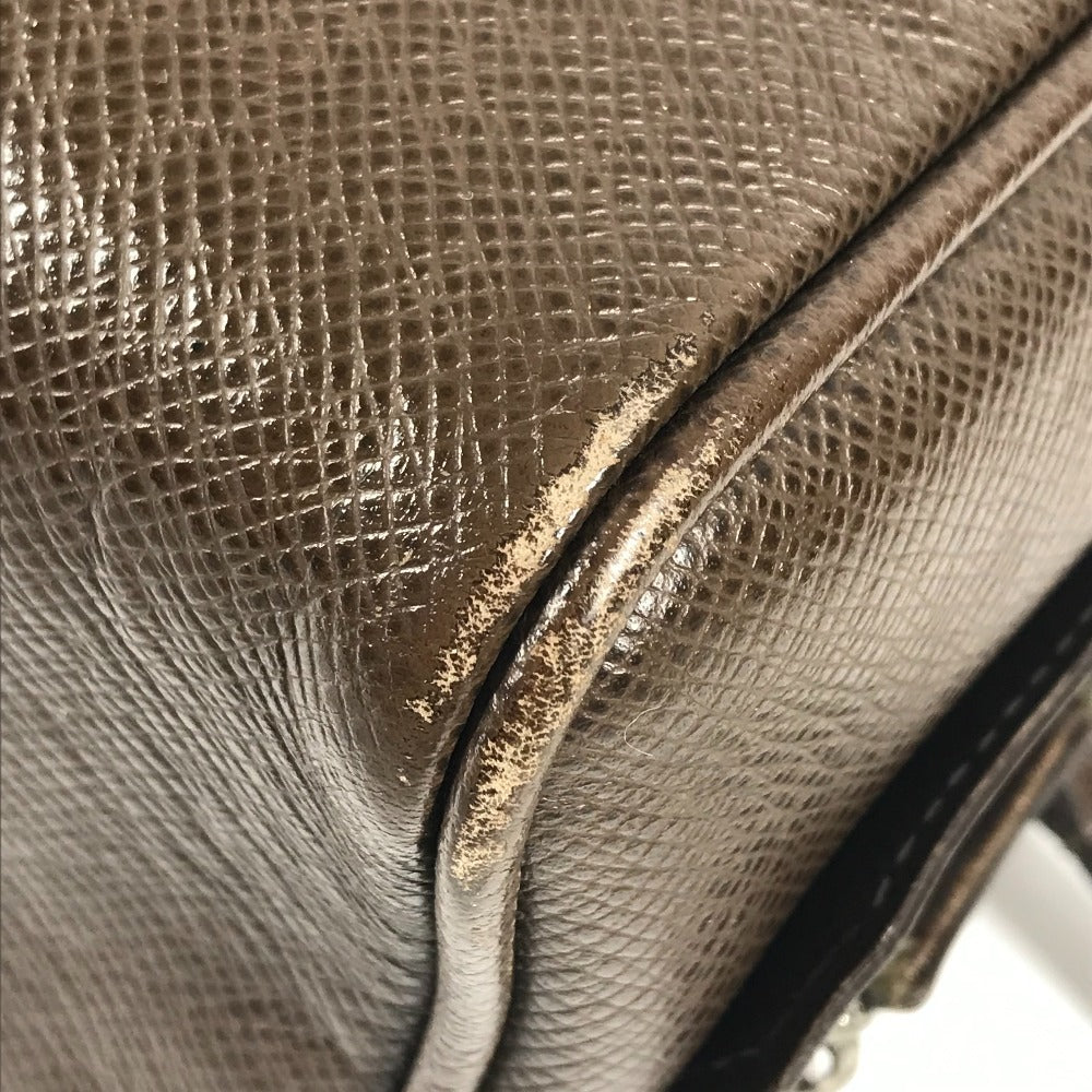 LOUIS VUITTON M32498 タイガ トゥルース イヴァン カバン セカンドバッグ ポーチ 持ち手つき セカンドバッグ タイガレザー ユニセックス グリズリ ブラウン