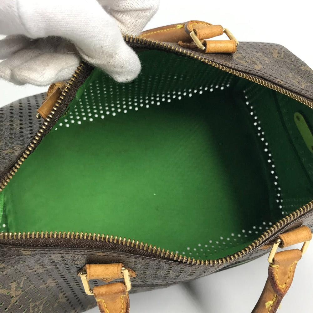 LOUIS VUITTON M95181 モノグラムペルフォ スピーディ30 スピーディ 30 カバン トートバッグ ミニボストンバッグ ハンドバッグ モノグラムキャンバス レディース グリーン