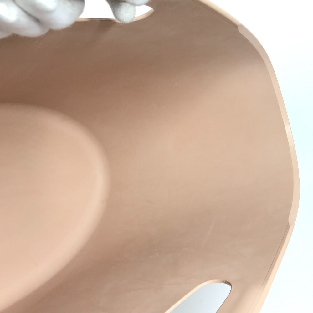 GUCCI 511261 バケツバッグ ロゴ ランドリーバッグ カバン ハンドバッグ ラバー レディース ベージュ