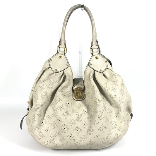 LOUIS VUITTON M93819 モノグラムマヒナ マヒナL カバン トートバッグ 肩掛け ショルダーバッグ モノグラムマヒナレザー レディース オパール ホワイト系
