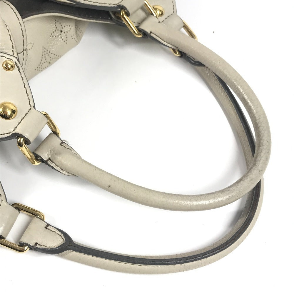 LOUIS VUITTON M93819 モノグラムマヒナ マヒナL カバン トートバッグ 肩掛け ショルダーバッグ モノグラムマヒナレザー レディース オパール ホワイト系