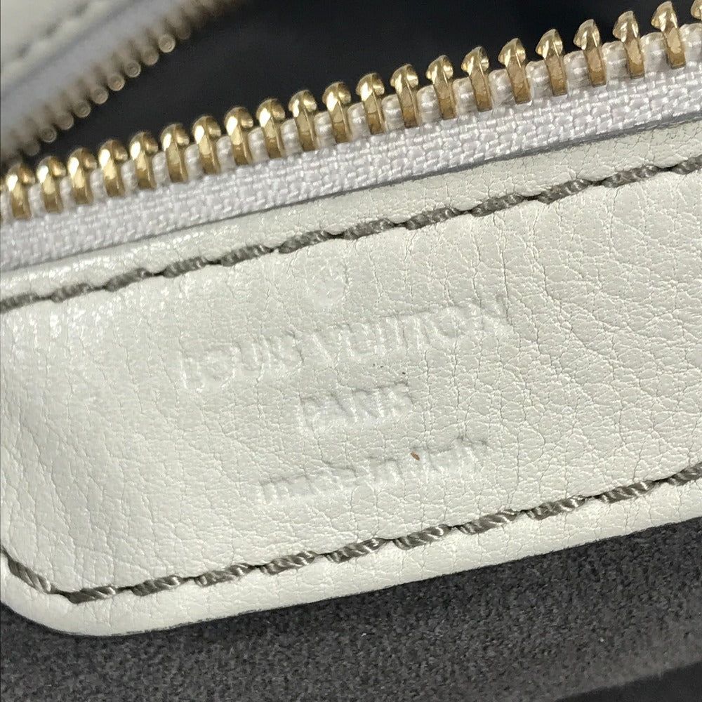 LOUIS VUITTON M93819 モノグラムマヒナ マヒナL カバン トートバッグ 肩掛け ショルダーバッグ モノグラムマヒナレザー レディース オパール ホワイト系