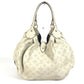 LOUIS VUITTON M93819 モノグラムマヒナ マヒナL カバン トートバッグ 肩掛け ショルダーバッグ モノグラムマヒナレザー レディース オパール ホワイト系