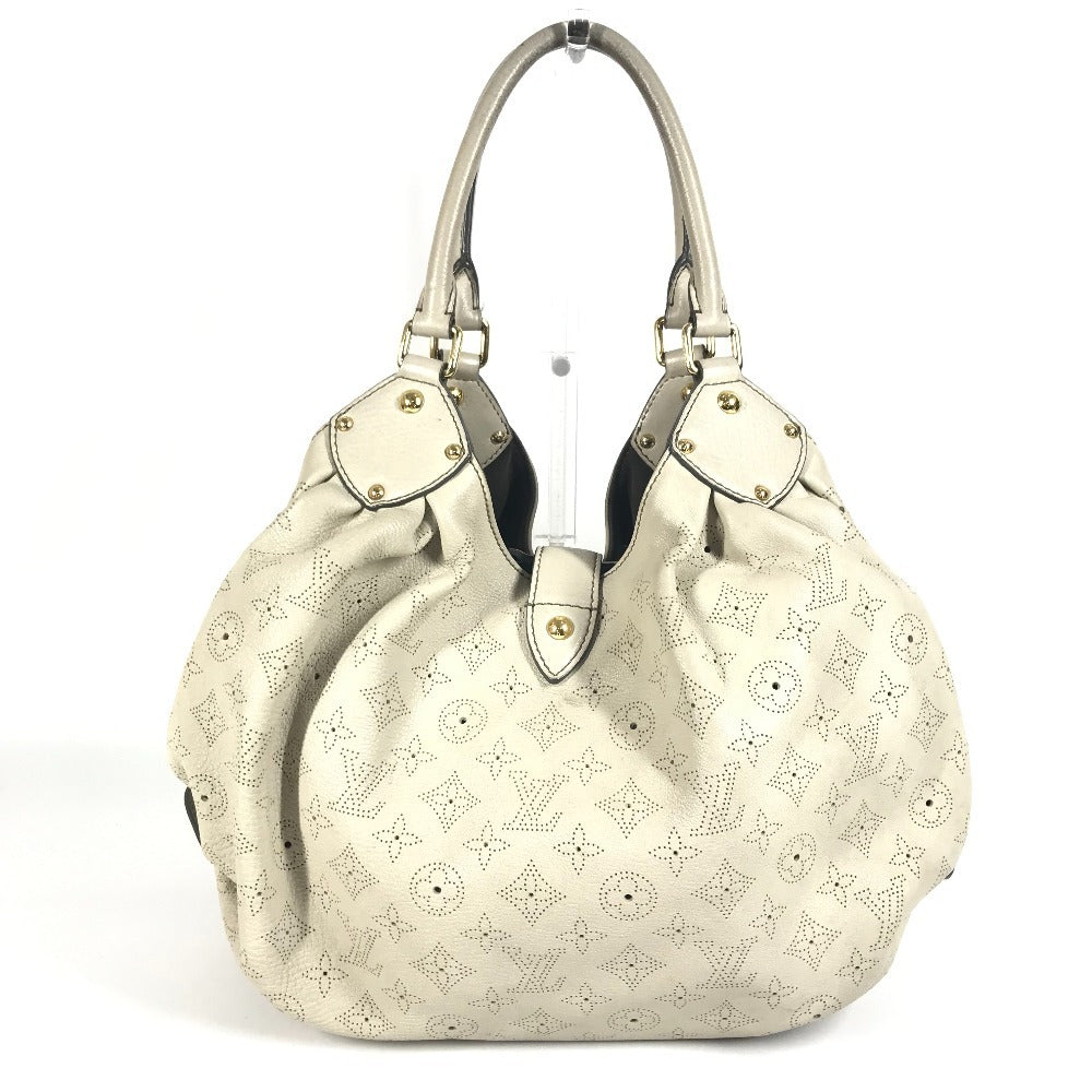 LOUIS VUITTON M93819 モノグラムマヒナ マヒナL カバン トートバッグ 肩掛け ショルダーバッグ モノグラムマヒナレザー レディース オパール ホワイト系