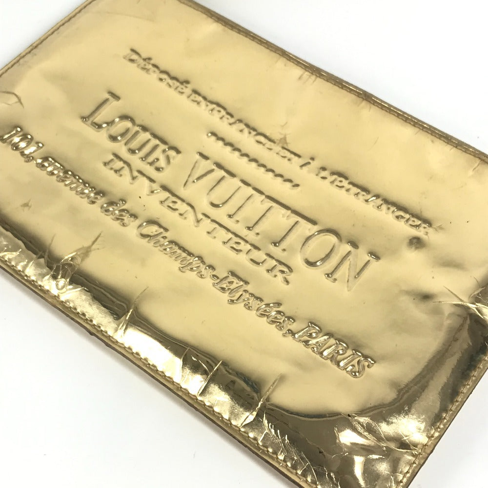 LOUIS VUITTON M95278 モノグラムミロワール ポシェット プラット ポーチ ショルダーバッグ クラッチバッグ 2WAYバッグ ハンドバッグ レザー ユニセックス ゴールド