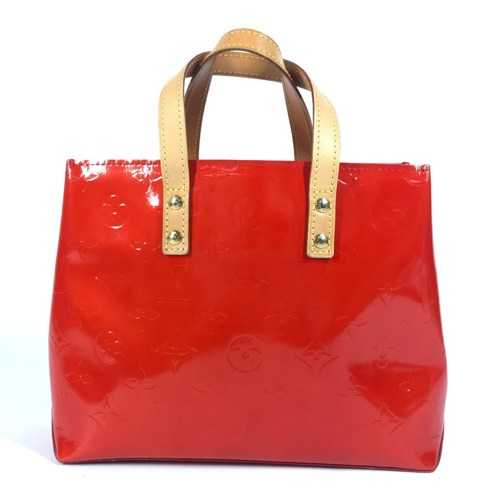 LOUIS VUITTON M91088 モノグラムヴェルニ リードPM リード PM カバン トートバッグ ハンドバッグ モノグラムヴェルニ ユニセックス ルージュ レッド