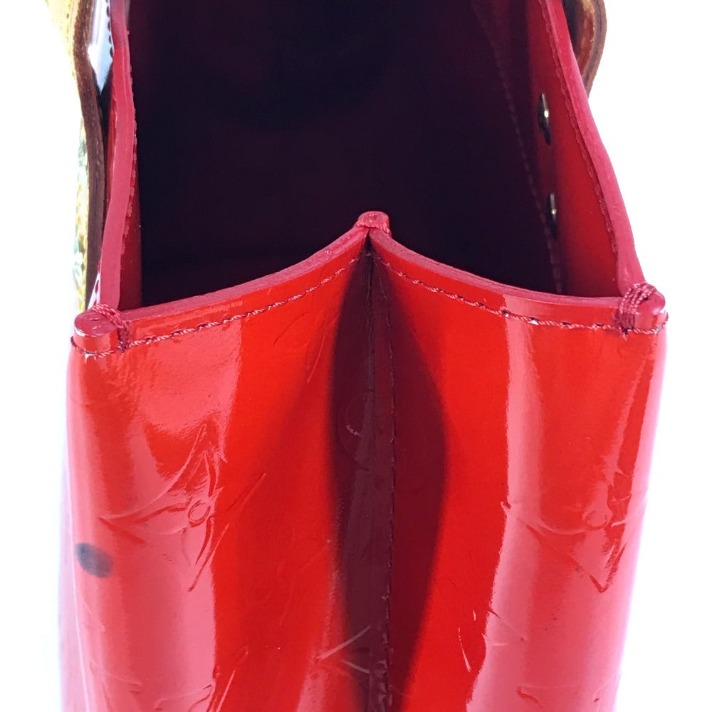 LOUIS VUITTON M91088 モノグラムヴェルニ リードPM リード PM カバン トートバッグ ハンドバッグ モノグラムヴェルニ ユニセックス ルージュ レッド