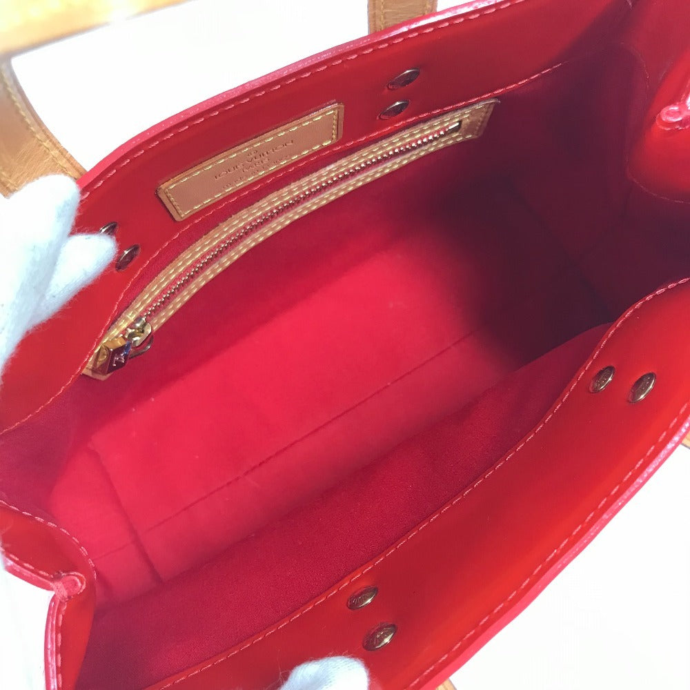 LOUIS VUITTON M91088 モノグラムヴェルニ リードPM リード PM カバン トートバッグ ハンドバッグ モノグラムヴェルニ ユニセックス ルージュ レッド