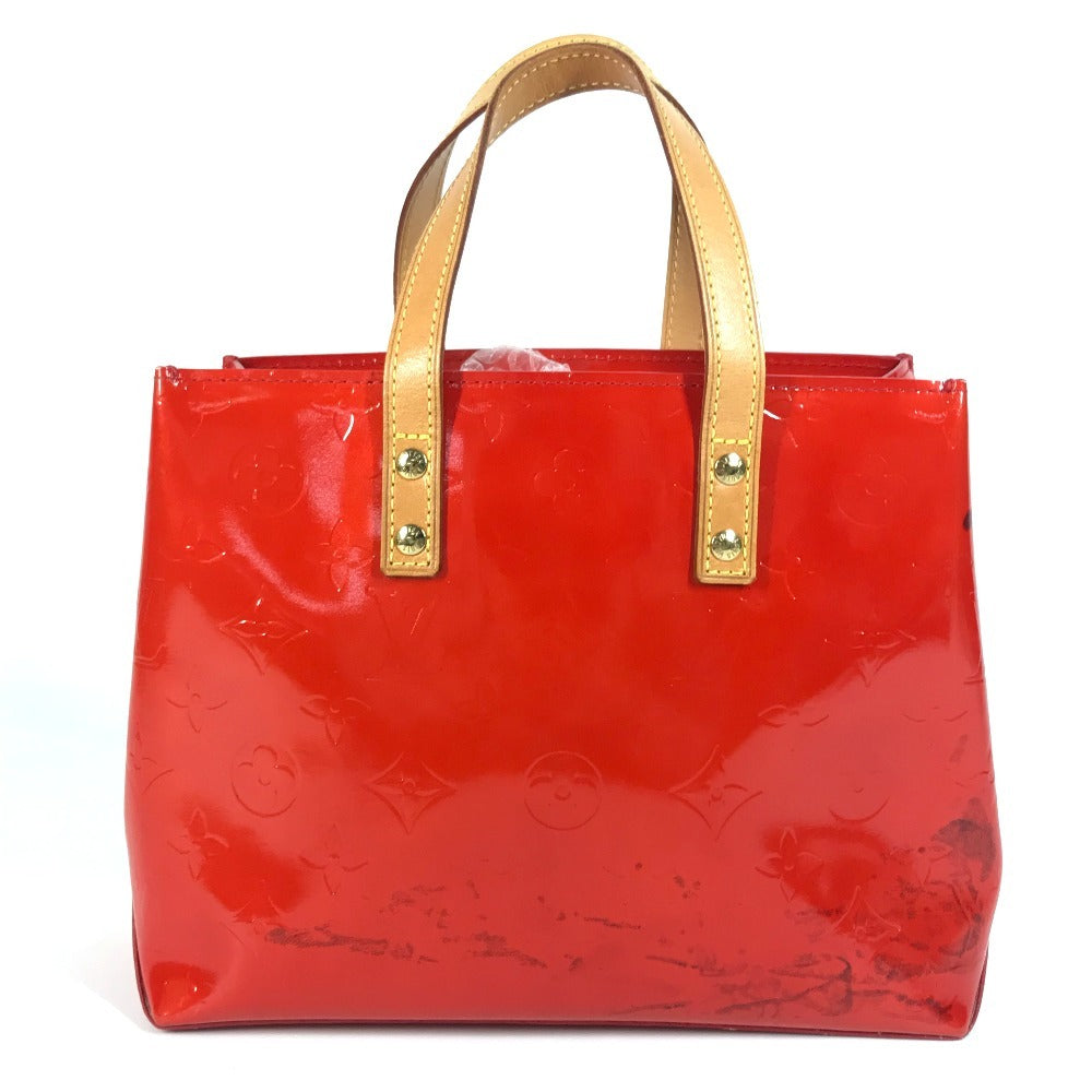 LOUIS VUITTON M91088 モノグラムヴェルニ リードPM リード PM カバン トートバッグ ハンドバッグ モノグラムヴェルニ ユニセックス ルージュ レッド