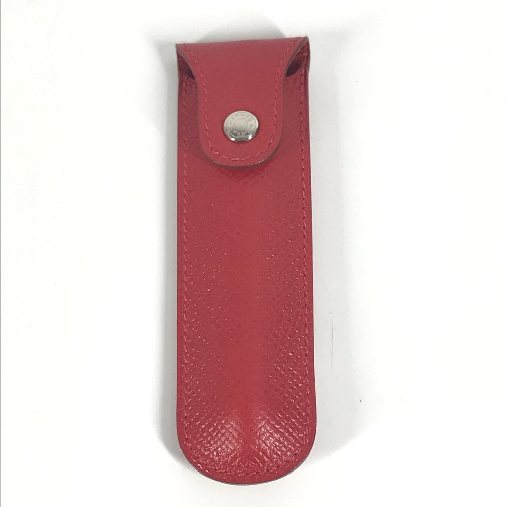 HERMES ヴィンテージ ホイッスル 笛 インテリア チェーン 雑貨 メタル ユニセックス レッド