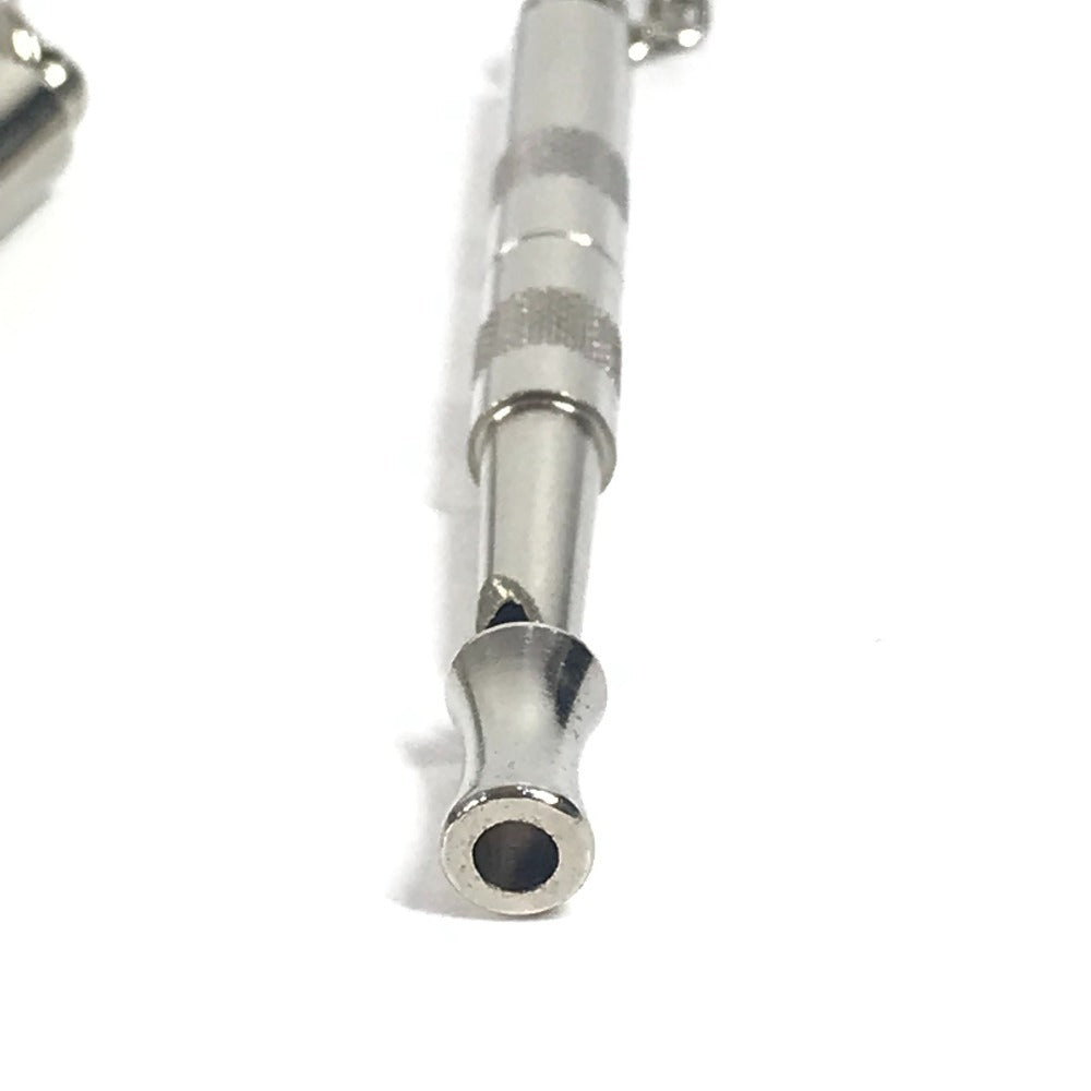 HERMES ヴィンテージ ホイッスル 笛 インテリア チェーン 雑貨 メタル ユニセックス レッド