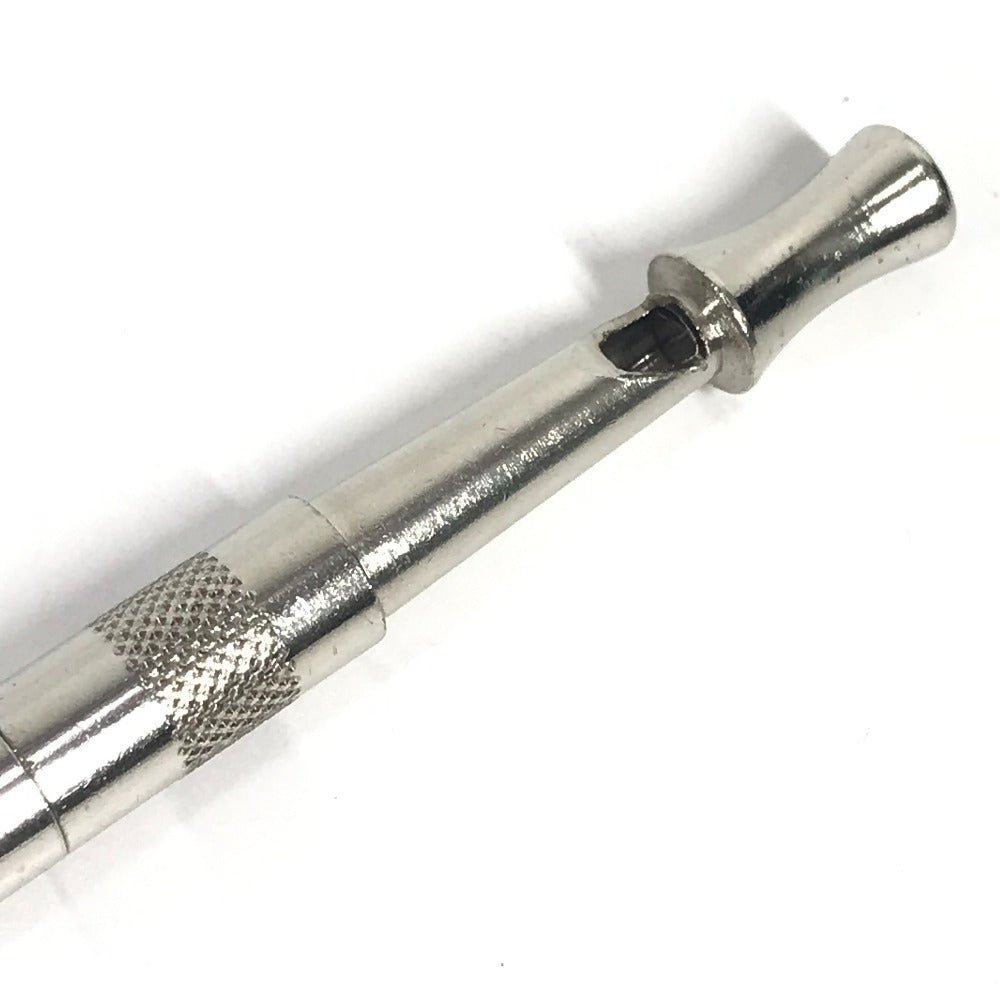 HERMES ヴィンテージ ホイッスル 笛 インテリア チェーン 雑貨 メタル ユニセックス レッド