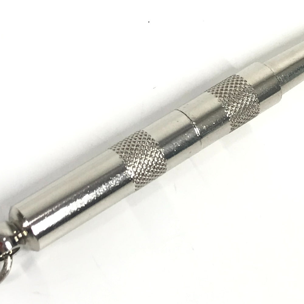 HERMES ヴィンテージ ホイッスル 笛 インテリア チェーン 雑貨 メタル ユニセックス レッド