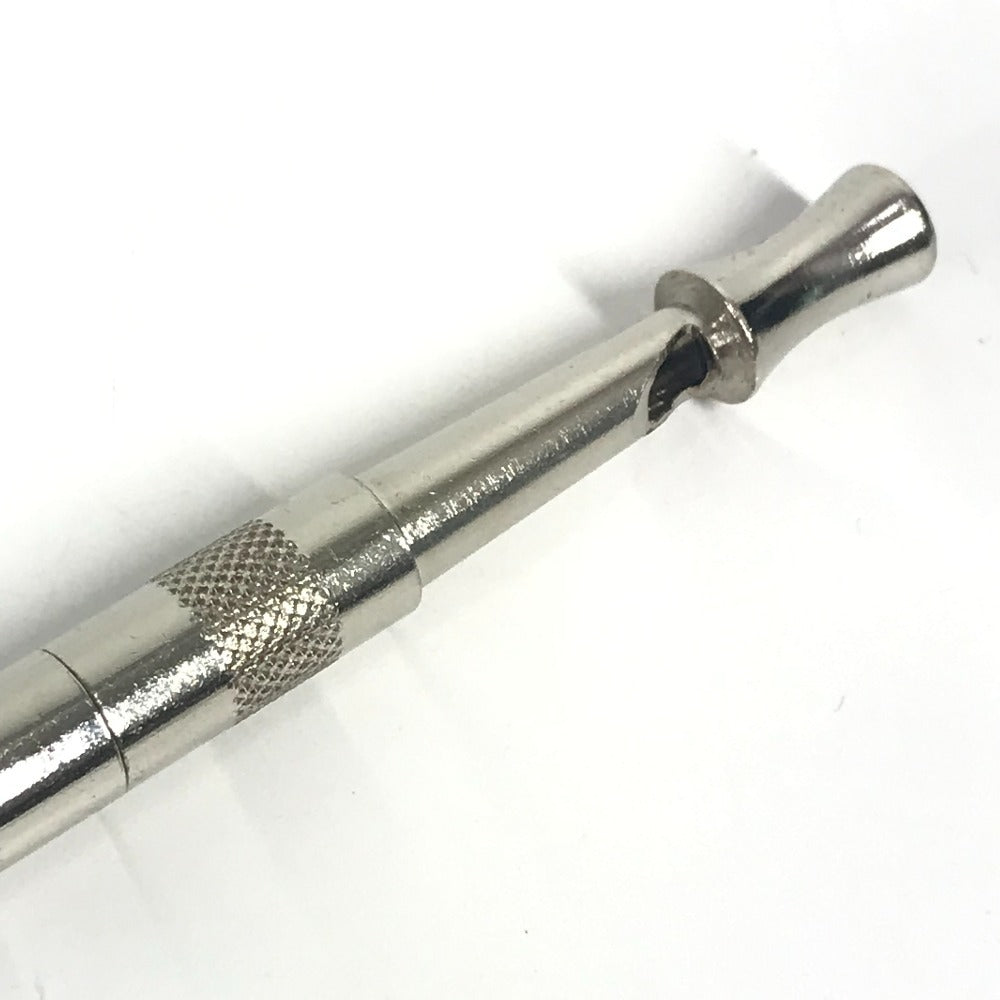 HERMES ヴィンテージ ホイッスル 笛 インテリア チェーン 雑貨 メタル ユニセックス レッド