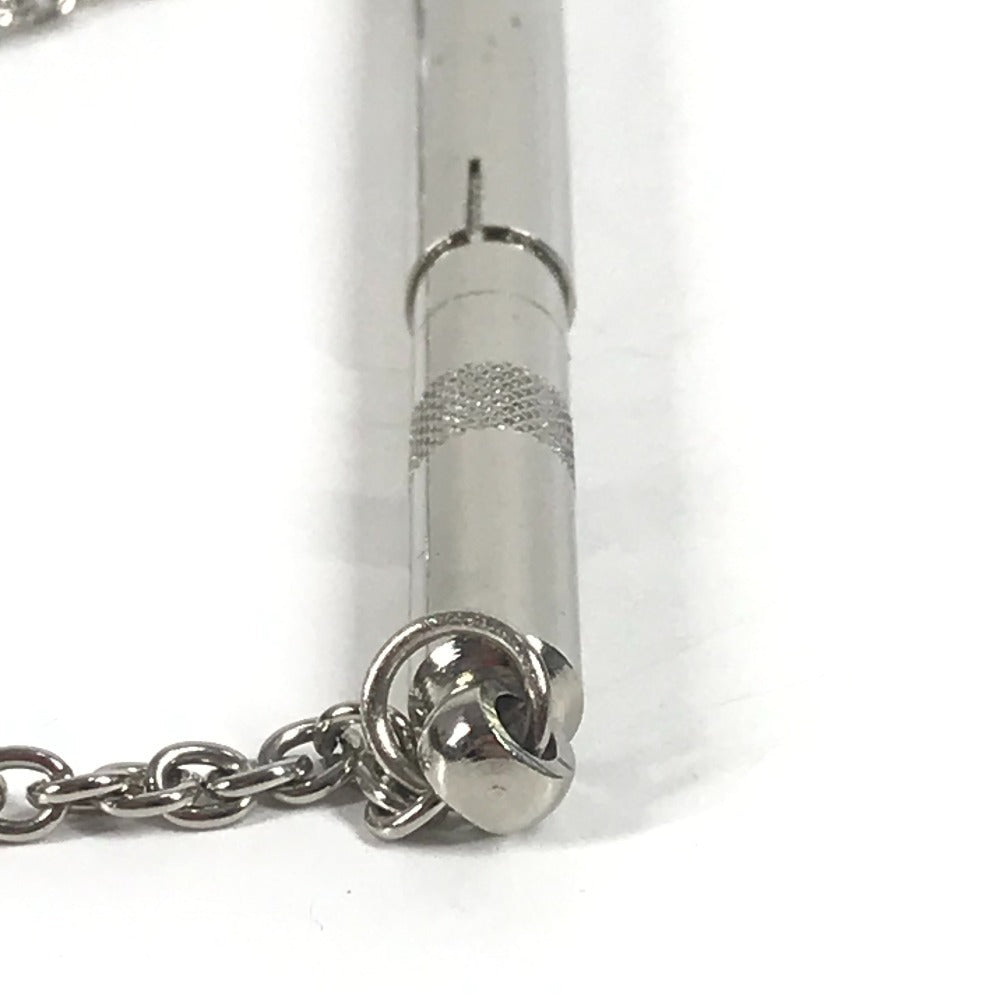 HERMES ヴィンテージ ホイッスル 笛 インテリア チェーン 雑貨 メタル ユニセックス レッド