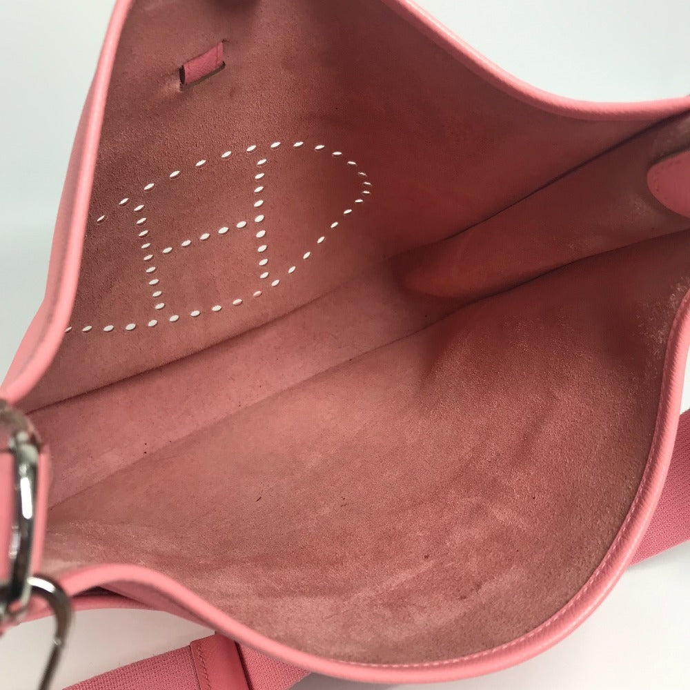 HERMES エブリン 3 GM エブリンGM カバン 斜め掛け ポシェット ショルダーバッグ エプソン レディース ローズコンフェッティ ピンク