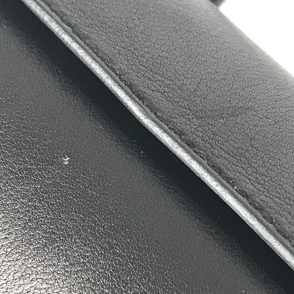 HERMES マキシモール カバン 斜め掛け ポシェット 3WAYバッグ クラッチバッグ ショルダーバッグ カーフスキン レディース ブラック