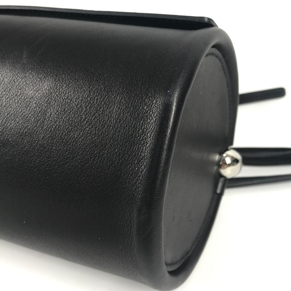 HERMES マキシモール カバン 斜め掛け ポシェット 3WAYバッグ クラッチバッグ ショルダーバッグ カーフスキン レディース ブラック