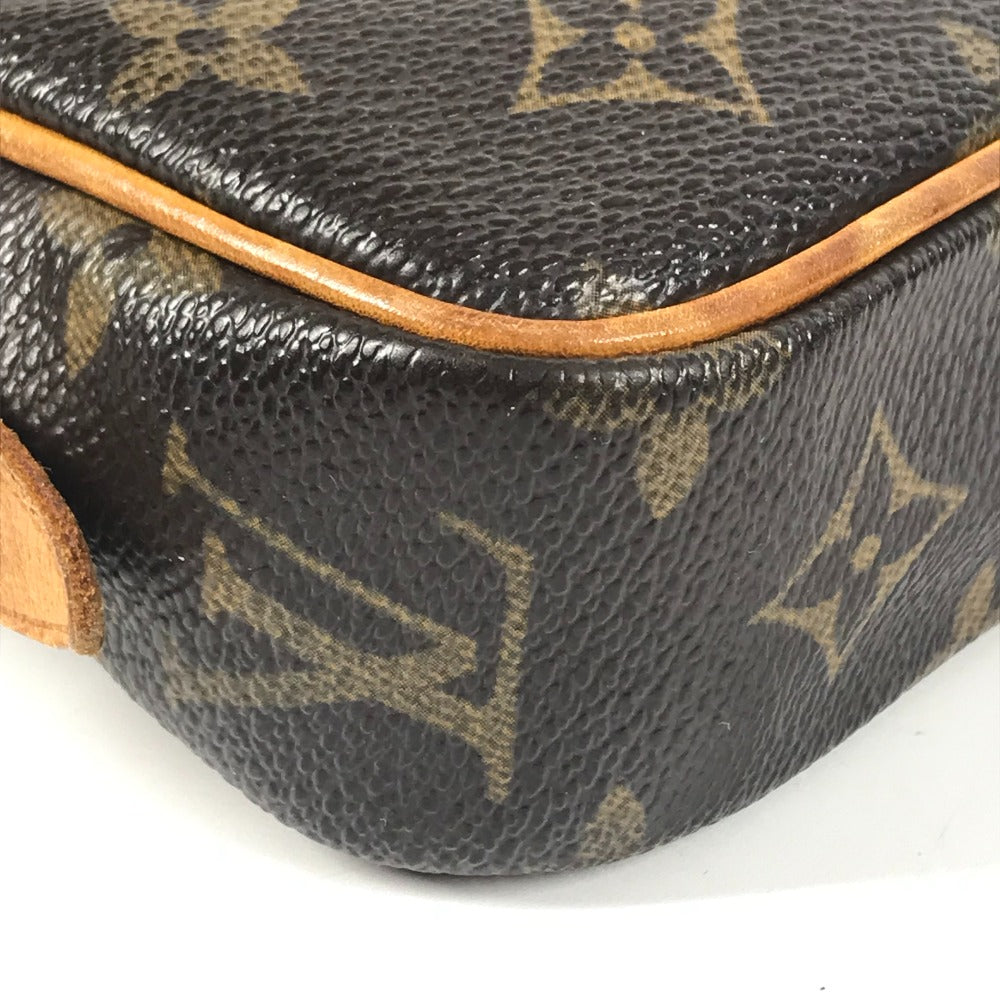 LOUIS VUITTON M51828 モノグラム ポシェットマルリーバンドリエール カバン 斜め掛け ポシェット ショルダーバッグ モノグラムキャンバス ユニセックス ブラウン