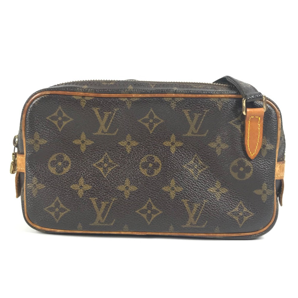 LOUIS VUITTON M51828 モノグラム ポシェットマルリーバンドリエール カバン 斜め掛け ポシェット ショルダーバッグ モノグラムキャンバス ユニセックス ブラウン