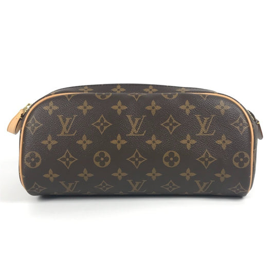 LOUIS VUITTON M44494 Monogram Dopp Kit Clutch Bag/Pouch/Second Bag in Monogram Canvas, Unisex, Brown