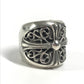 CHROME HEARTS クラシックオーバルリング リング・指輪 SV925 メンズ シルバー