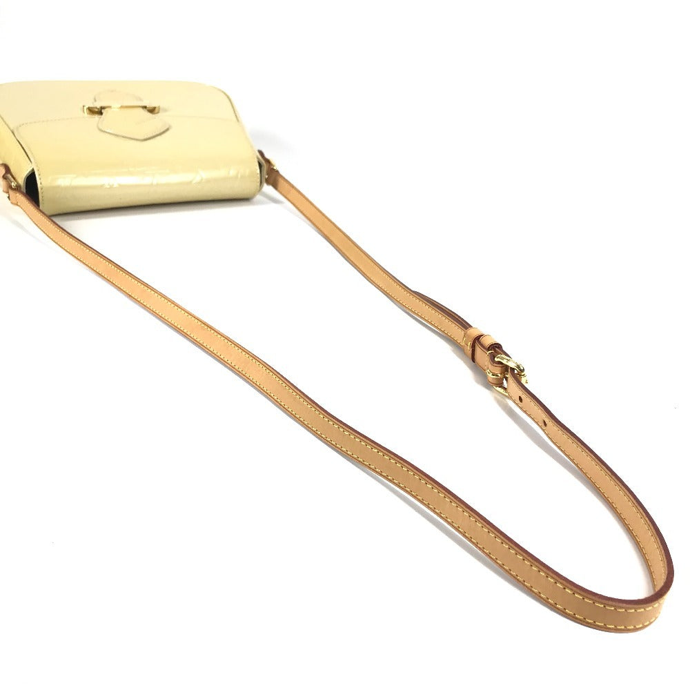 LOUIS VUITTON M91731 モノグラムヴェルニ ベルフラワーPM ベルフラワー PM カバン 斜め掛け フラップ ショルダーバッグ モノグラムヴェルニ レディース ジョーヌパッション イエロー