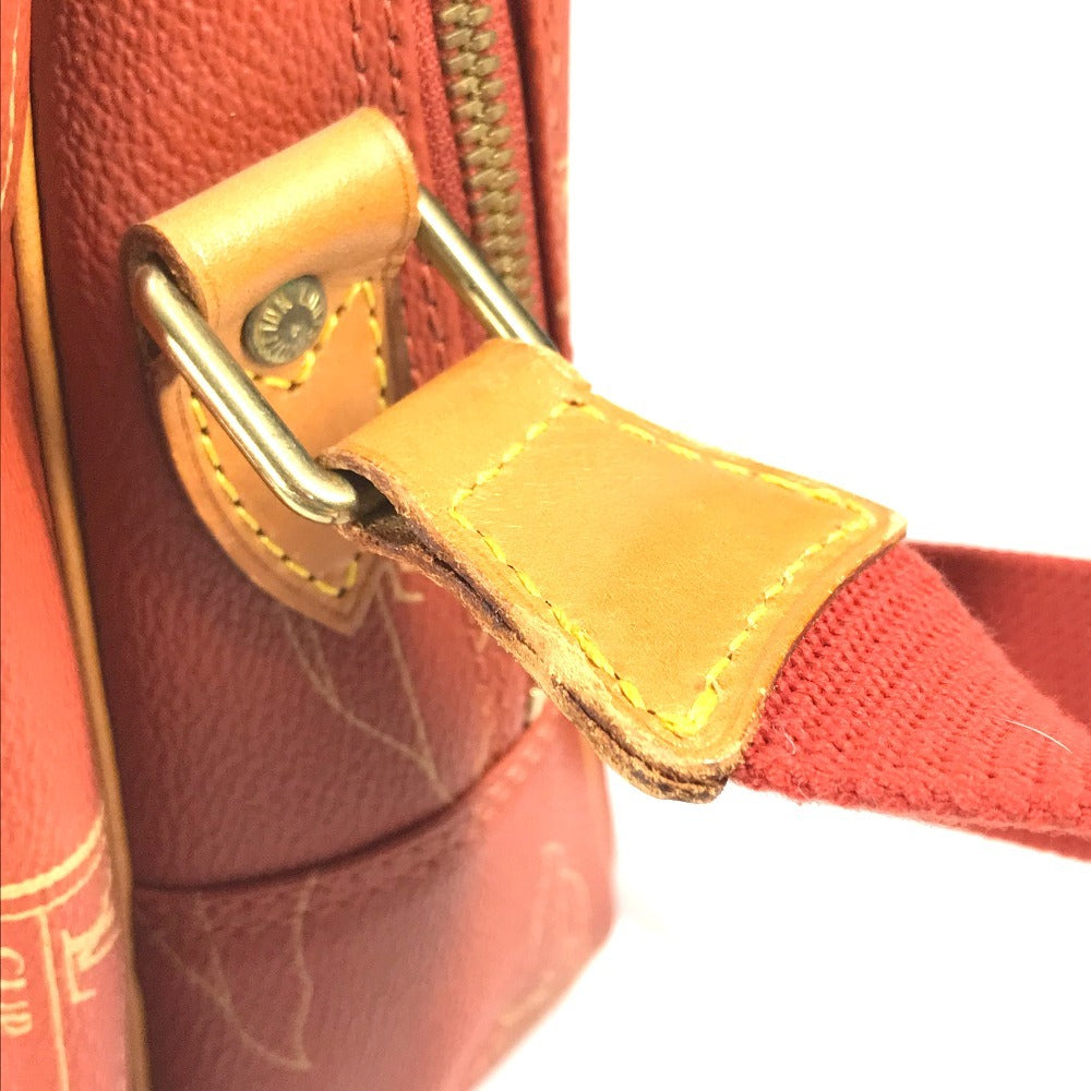 LOUIS VUITTON M80028 LVCUP ルイヴィトンカップ カルヴィ カバン 斜め掛け フラップ メッセンジャーバッグ ショルダーバッグ レザー/キャンバス ユニセックス アボガニー ブラウン