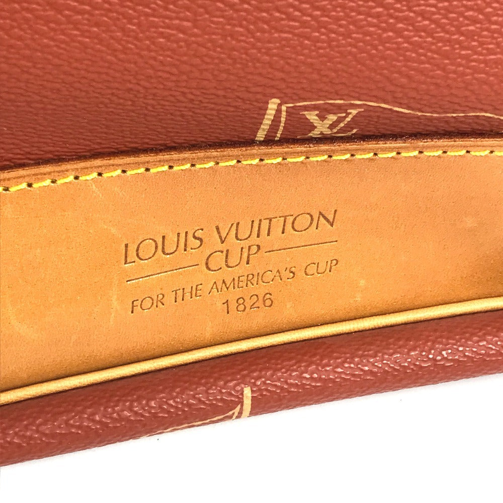 LOUIS VUITTON M80028 LVCUP ルイヴィトンカップ カルヴィ カバン 斜め掛け フラップ メッセンジャーバッグ ショルダーバッグ レザー/キャンバス ユニセックス アボガニー ブラウン