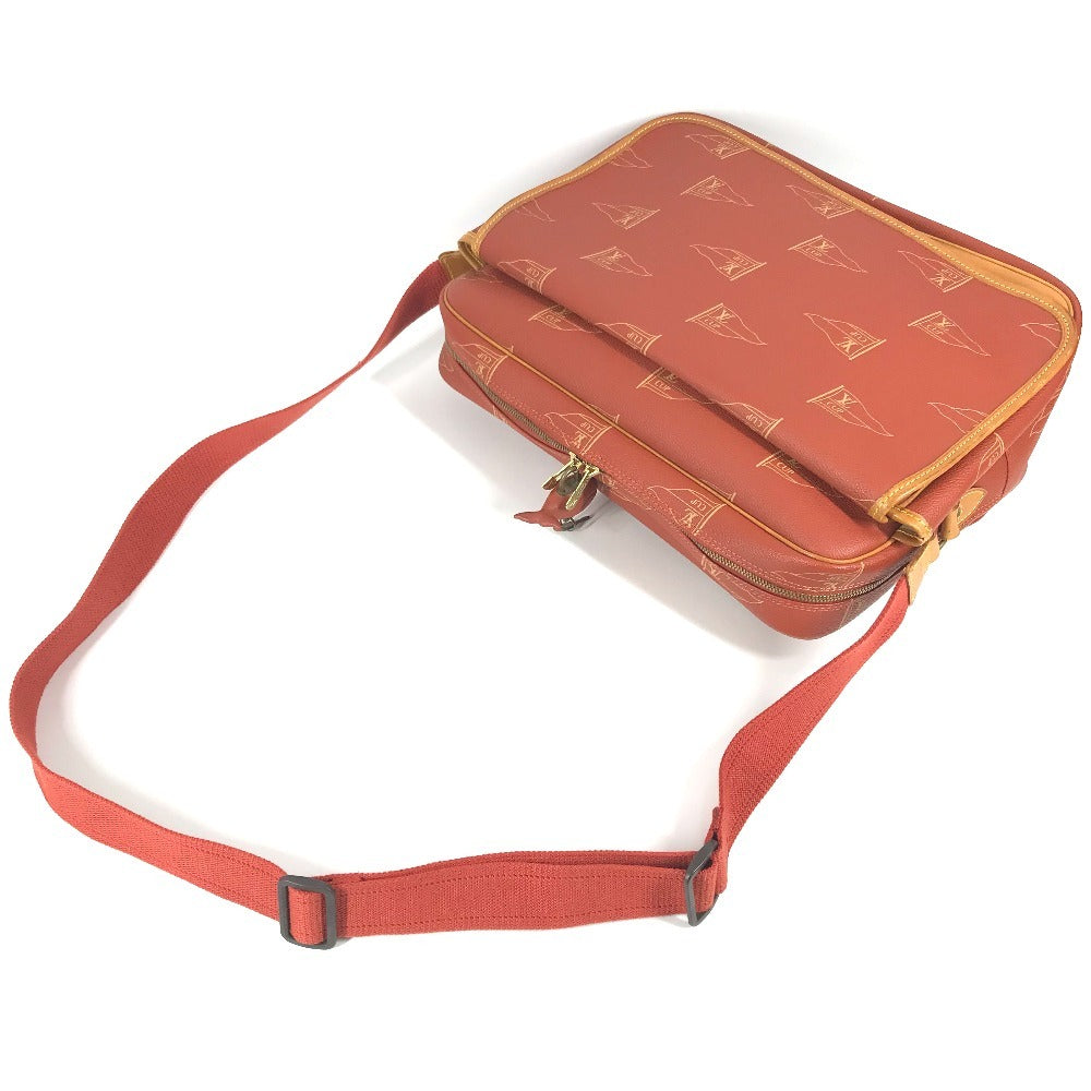 LOUIS VUITTON M80028 LVCUP ルイヴィトンカップ カルヴィ カバン 斜め掛け フラップ メッセンジャーバッグ ショルダーバッグ レザー/キャンバス ユニセックス アボガニー ブラウン