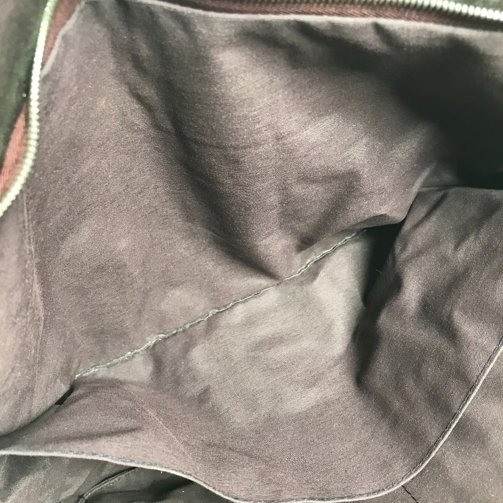 HERMES フールトゥ カバン ポーチ バッグ セカンドバッグ クラッチバッグ コットン ユニセックス ワインレッド