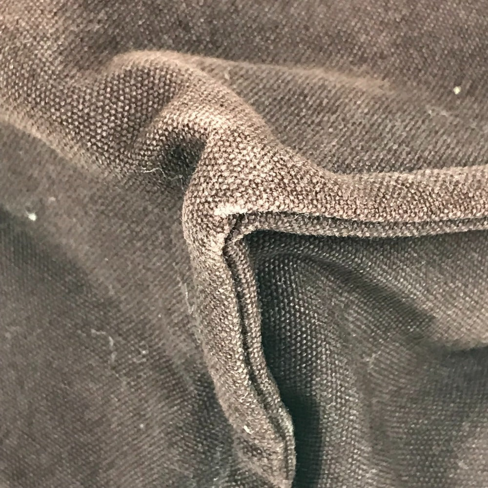 HERMES フールトゥ カバン ポーチ バッグ セカンドバッグ クラッチバッグ コットン ユニセックス ワインレッド