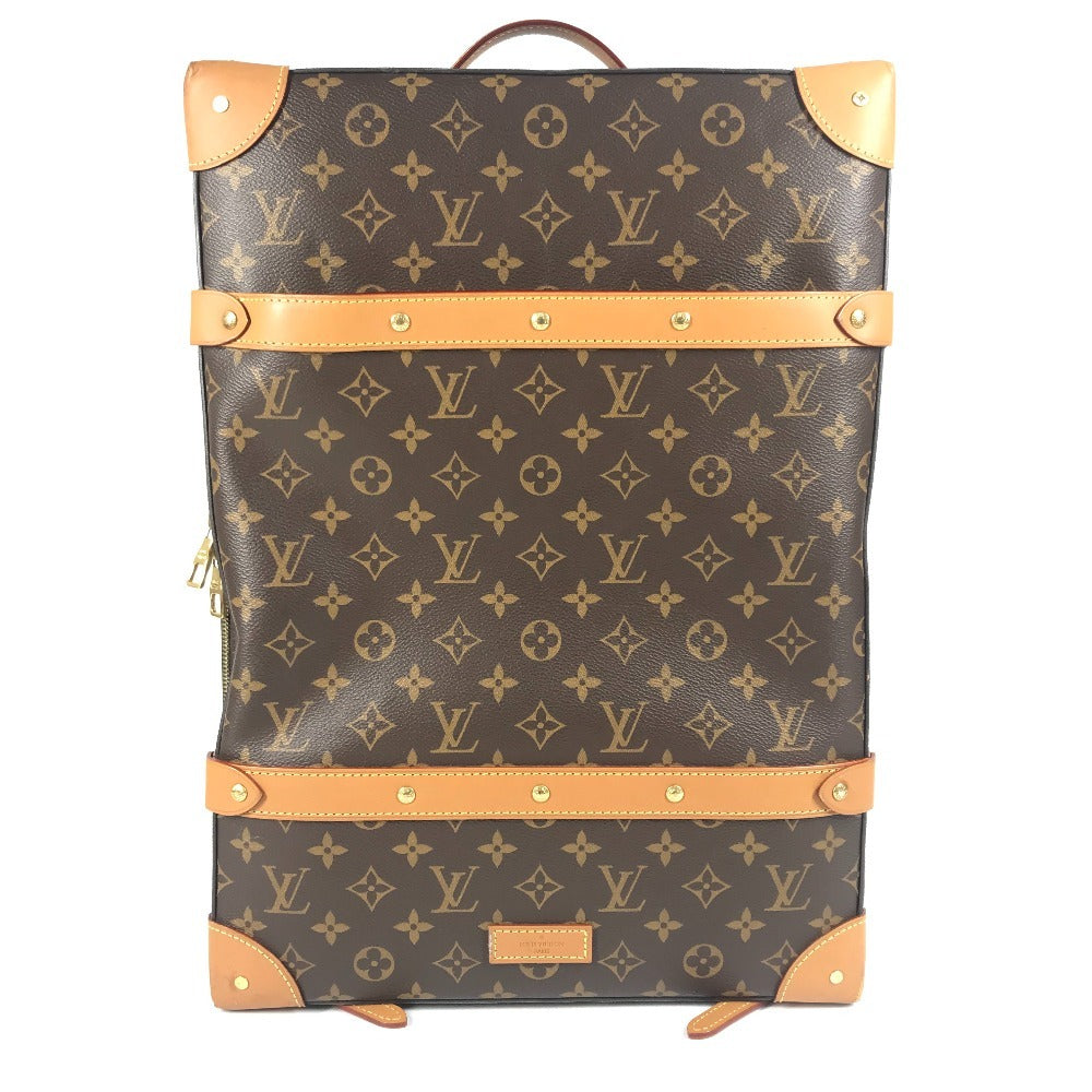LOUIS VUITTON M44749 モノグラム ソフトトランク・バックパック MM カバン BOX ボックス リュックサック モノグラムキャンバス ユニセックス ブラウン