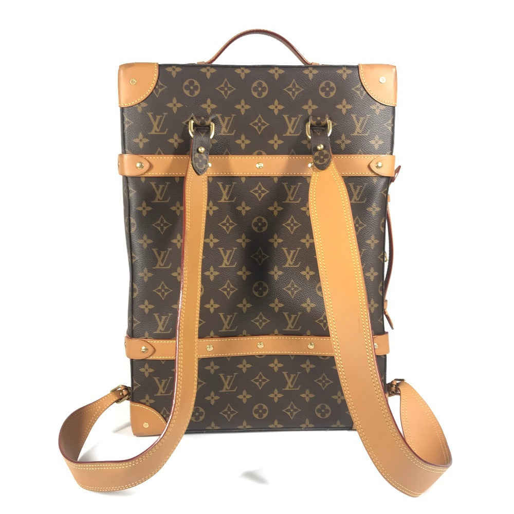 LOUIS VUITTON M44749 モノグラム ソフトトランク・バックパック MM カバン BOX ボックス リュックサック モノグラムキャンバス ユニセックス ブラウン
