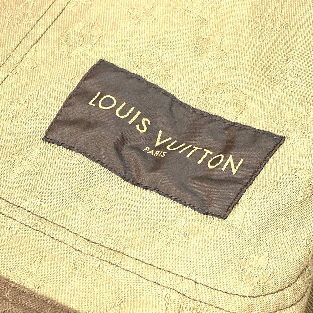 LOUIS VUITTON 不明 SUPREME シュプリーム カモフラージュ 迷彩 デニムトラッカー ショート アウター 長袖 ジャケット アパレル デニム コラボ ジャケット コットン メンズ グリーン