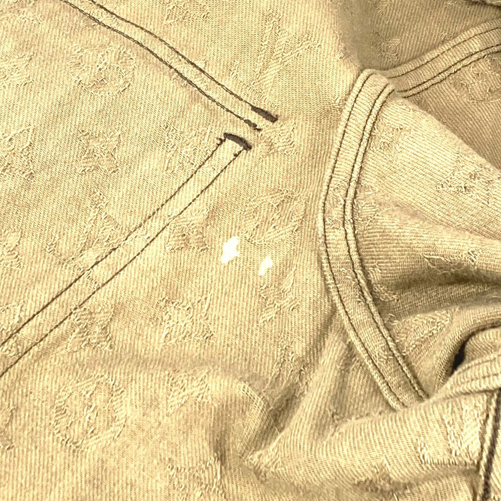 LOUIS VUITTON 不明 SUPREME シュプリーム カモフラージュ 迷彩 デニムトラッカー ショート アウター 長袖 ジャケット アパレル デニム コラボ ジャケット コットン メンズ グリーン