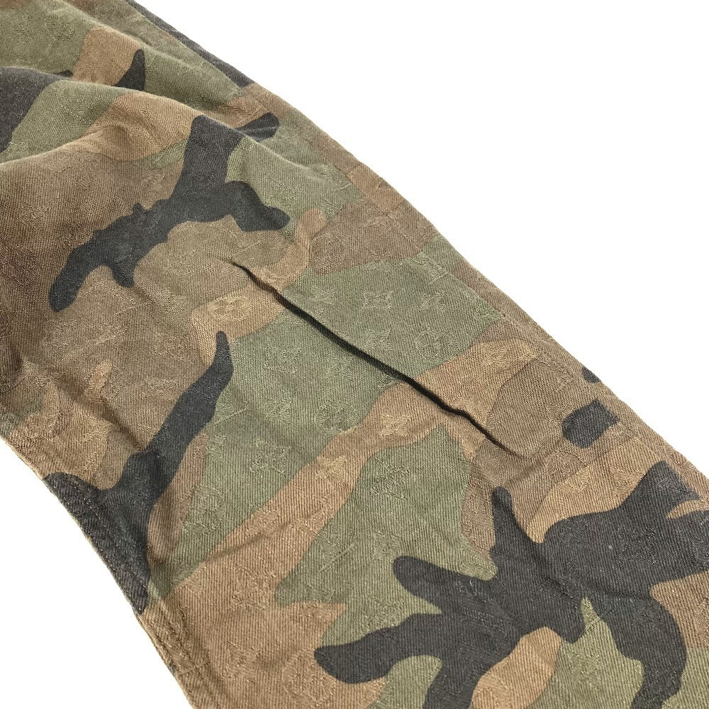 LOUIS VUITTON 不明 SUPREME シュプリーム カモフラージュ 迷彩 デニムトラッカー アパレル ズボン 長 カーゴパンツ ロングパンツ デニムパンツ コットン メンズ グリーン