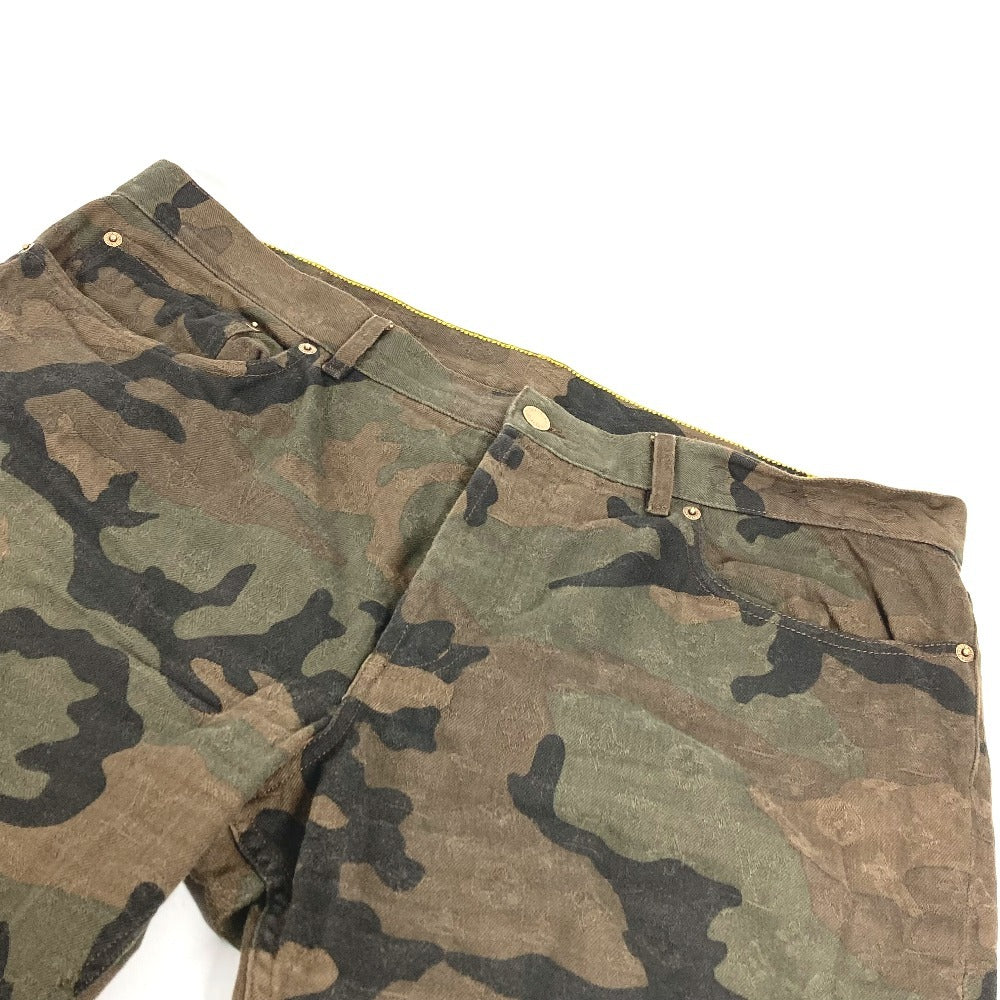 LOUIS VUITTON 不明 SUPREME シュプリーム カモフラージュ 迷彩 デニムトラッカー アパレル ズボン 長 カーゴパンツ ロングパンツ デニムパンツ コットン メンズ グリーン
