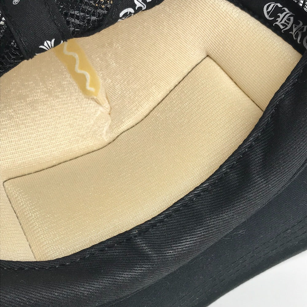 CHROME HEARTS 帽子 キャップ帽 ベースボール MATTYBOY CHOMPER TRUCKER CAP マッティボーイ チョンパー トラッカー 帽子 キャップ コットン メンズ ブラック