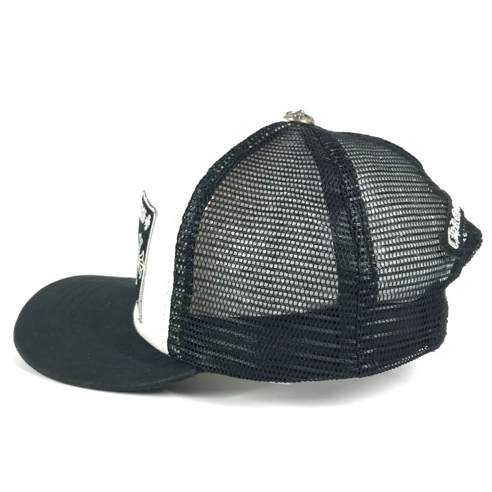 CHROME HEARTS 帽子 キャップ帽 ベースボール MATTYBOY CHOMPER TRUCKER CAP マッティボーイ チョンパー トラッカー 帽子 キャップ コットン メンズ ブラック