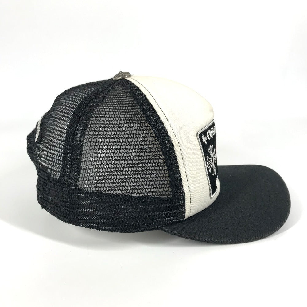 CHROME HEARTS 帽子 キャップ帽 ベースボール MATTYBOY CHOMPER TRUCKER CAP マッティボーイ チョンパー トラッカー 帽子 キャップ コットン メンズ ブラック
