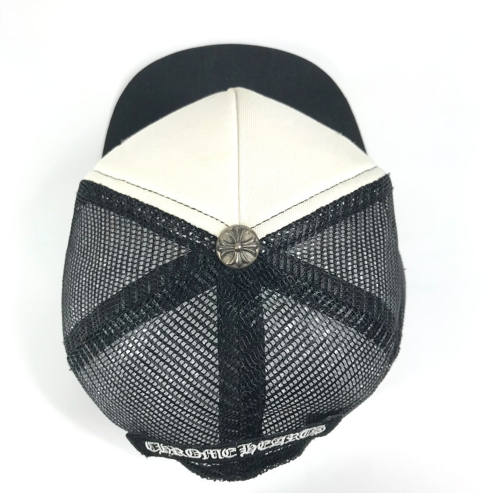 CHROME HEARTS 帽子 キャップ帽 ベースボール MATTYBOY CHOMPER TRUCKER CAP マッティボーイ チョンパー トラッカー 帽子 キャップ コットン メンズ ブラック